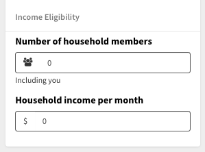 Income filter