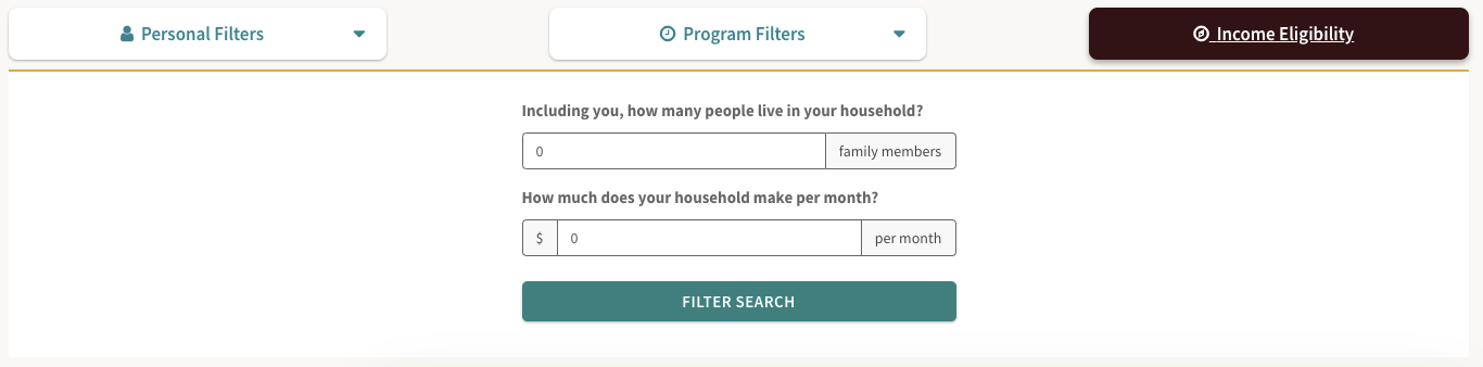 Searching for Resources on Findhelp