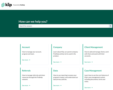 kiip help center