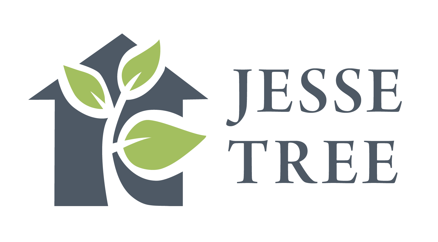 Jesse Tree Logo Side Transparent